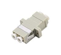 Elfcam® - Adaptateur/Coupleur pour Fibres optiques LC/UPC Multimode Duplex, Lot de 5