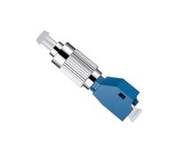 Elfcam® - Adaptateur Fibre Optique Fibre Monomode FC Mâle 2,5 mm Vers LC Femelle 1,25 mm, Perte : Inférieure à 0.2 dB