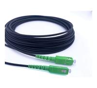 Elfcam - Câble à Fibre Optique en Acier Blindé, Convient aux Installations Extérieur et Intérieur, Compatible avec (25)