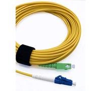 Elfcam® - Câble à Fibre Optique SC/APC à LC/UPC Monomode Simplex, 9/125 μm Jarretière Optique LSZH (15M)