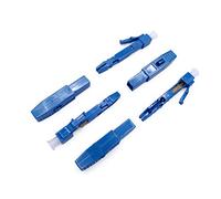 Elfcam® - Connecteur Rapide Fibre Optique LC/UPC Simplex Monomode (SM), Lot de 5