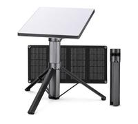 Elfcam - Kit Batterie Portable Compatible Starlink Mini 166,5Wh 45000mAh avec Panneau Solaire Pliable 40W, Sortie DC 30V, USB-C PD 65W, Alimentation Nomade pour Camping, Van, Randonnée et Urgence