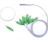 Elfcam® - Séparateur de Fibres Optique, Splitteur Optique de Fibre Monomode de PLC de SC/APC (1X8)