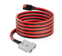 ELFCULB Câble d'extension Anderson SB50-PP45 pour batterie 10 AWG 3 m - Câble de connexion pour batterie portable solaire Gennerator