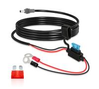 ELFCULB Starlink Mini vers borne à joint torique, câble de batterie Starlink Mini 16 AWG avec porte-fusible ATC/ATO pour tout-terrain, camping-car, marine (1,5 m)