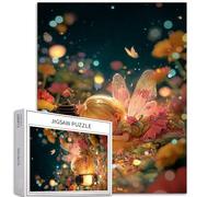 Elfe endormi - Puzzle de 1 000 pièces pour adultes - Style de conte de fées - Puzzle artistique stimulant - Jeux d'activités familiales - Puzzle coloré pour décoration d'intérieur - Cadeaux de