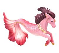Elfe Hippocampe-Figurine d'hippocampe Elfe Famille de mer, Pegasus Mythique,Western Mythology Warcraft Hippocampe génie modèle balancier,Cadeaux d'anniversaire pour Enfants (14 * 2.5 * 10cm)