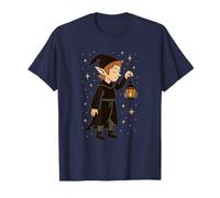 Elfe Magicien avec Lanterne T-Shirt