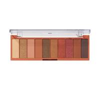 elfe. Palette de fards paupires Perfect 10 Dix nuances ultra-pigmentes chatoyantes et or rose mat Formule mlangeable Vegan et sans cruaut e