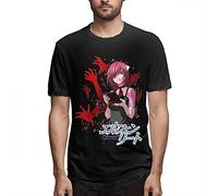 Elfen Lied Anime T-Shirt Black Graphic Unisex Tee Shirt XXL