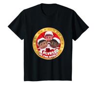 Elfes Behavin' Badly Elves of The World Noël pour Enfants T-Shirt
