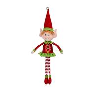 Elfes En Peluche De Noël | Décoration De Noël Lutin, Elfe De Noël Avec Longue Jambe, Ornements En Peluche Pour Sapin De Noël, Jouet En Peluche Lutin De Noel Pour Sapin De Noël Cheminée Décor