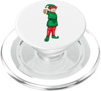 Elfes Noël Jus d'orange PopSockets PopGrip pour MagSafe