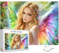 Elfes Puzzle 1314 Pièces Adultes, 5D DIY Puzzle Femme Couleur Puzzles, Jigsaw Jeu éducatif effrayant, Ddifficile pour Adultes avec Emballage Cadeau for Decoration Chambre Murale, Cadeau Homme,Model120