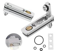 Elfinfi 2 Pièces pour Zippo Accessoires, Joint pour Insert, Pièces de Rechange avec Tampon en Feutre de Coton pour Briquet pour Zippo, Matériau métallique Kit pour Zippo Anti-évaporation (Argent)