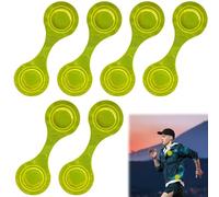 Elfinfi 6 Pièces Réflecteurs Magnétiques, Dispositifs Réfléchissants Running Peut Maximiser la Visibilité, Bande Reflechissante Velo pour Sac à Dos, Vêtements, Jogging, Vélo