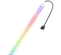 ELFJMZP Bandeau LED ARGB 5V, 100cm 60LEDs Bande RGB pour Boîtier PC, Synchronisation Carte Mère, Auto-adhésive et Coupeable, Ruban LED pour Décoration Salle de Gaming PC