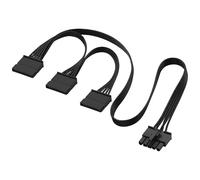 ELFJMZP Câble d'alimentation modulaire PC 5 broches vers 3x SATA 15 broches