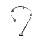 ELFJMZP Câble répartiteur d'alimentation Molex vers 4 x SATA 52 cm 18 AWG en cuivre étamé - pour PC/NAS/serveur HDD/SSD Extension.