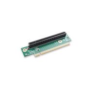 ELFJMZP PCIe 4.0 X16 90 Degree Right Angle Adapter - Ultra Slim 1.6MM Gold Plated PCB/Black Reinforced Connectors/Extension Cable Free Plug-in Design - Compatible with Mini ITX Chassis