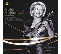 Elgar / Agustsson / Britten / Palsson - Violin Concertos - Gudny Gudmundsdottir, violin (CD)