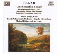 NAXOS – Concerto pour violoncelle · Introduction et Allegro op47 · Elegy op58 · Sérénade op20 – CD