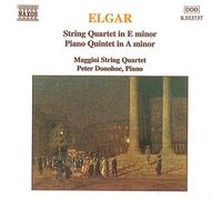 Elgar, E. – Quatuor à cordes Op. 83, Quintette avec piano – Donohoe (piano) – NAXOS