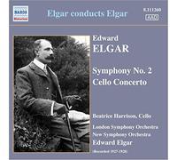 Elgar – Elgar dirige Elgar – Symphonie No. 2 Op. 63 & Concerto pour violoncelle Op. 85 – NAXOS
