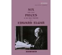 Elgar Edward Six Very Easy Pieces In First Position, Op. 22 - Violin and Piano - Bosworth Edition