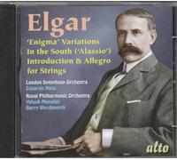 Elgar : Enigma Variations, In the South. Mata, Menuhin.