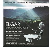 Elgar: Enigma Variations / Vaughan Williams: Five Variants of Dives and Lazarus / Tippett: Ritual Dances from The Midsummer Marriage