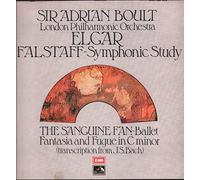 Elgar: Falstaff / The Sanguine Fan - Ballet / Fantasia And Fugue : Sir Adrian Boult