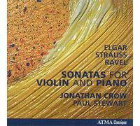 Elgar - Sonatas for Violin & Piano by Elgar, Strauss & Ravel [Import]