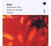Elgar : Symphonie n° 1, Opus 55 - Elégie pour cordes, Opus 58 - Sospiri, Opus 70