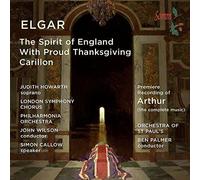 Elgar: The Spirit Of England [Ben Palmer, Judith Howarth, Simon Callow] [Somm: Sommcd 255]