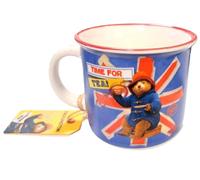 Elgate Paddington Bear Tasse de camping Motif Union Jack Time for Tea Produit sous licence officielle du film 3