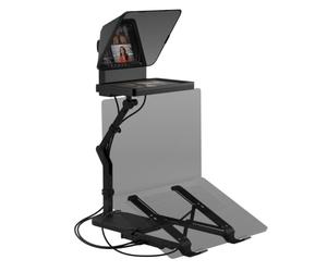 Elgato Conferencing Kit Plus | Webcam Full HD 1080p, Téléprompteur, Support PC portable, Support de bureau, Hub USB-C, Charge 65 W, Zoom - Teams - Meet