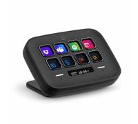 Elgato Stream Deck Neo Noir, 8 touches personnalisables, 2 Touch Points | Word, Excel, Teams, Zoom, Spotify, glisser-déposer, Mac/PC