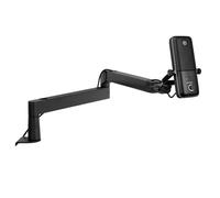 Elgato Micro Wave:3 avec perche compacte entièrement réglable équipée de passe-câbles, idéal pour podcasts, streaming, gaming, télétravail, logiciel de mixage gratuit, plug and play pour Mac et PC