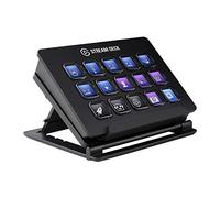Elgato Stream Deck - Contrôleur de Création de contenus en Direct, 15 Touches LCD Personnalisables, Support Réglable, Windows 10 et macOS 10.13 ou Version Plus Récente Noir