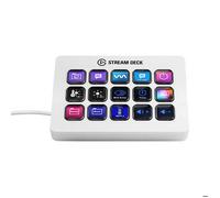 Corsair Elgato Stream Deck MK.2 Blanc - Contrôleur de studio, 15 touches macro