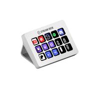 Elgato Stream Deck MK.2 White - Contrôleur de studio, 15 touches macro, déclenchement d’actions dans les applications et les logiciels comme OBS, Twitch, YouTube et d’autres, compatible Mac et PC