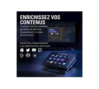 Elgato Stream Deck MK.2 - Contrôleur de studio, 15 touches macro, Mac et PC