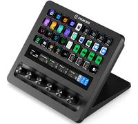 Elgato Stream Deck + XL - Plateforme de contrôle Personnalisable avec Touches Macro, molettes Multifonctions et Bande Tactile pour Les systèmes et Productions Professionnels - USB-C pour PC et Mac