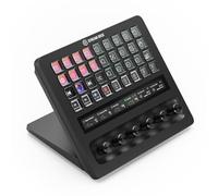 Elgato Stream Deck + XL - Plateforme de contrôle Personnalisable avec Touches Macro, molettes Multifonctions et Bande Tactile pour Les systèmes et Productions Professionnels - USB-C pour PC et Mac