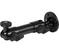 Elgato Wall Mount, perche articulée horizontale de qualité avec filetage 1/4" pour montage facile et réglage des lumières, caméras et micros, idéale pour le streaming, la visio et les studios