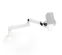 Elgato Wave Mic Arm LP White - Perche de micro haut de gamme compacte, pince pour bureau, fixation polyvalente, entièrement réglable, idéale pour podcasts, streaming, jeux, télétravail