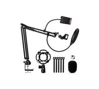 Elgato Wave Mic Arm - Perche de studio haut de gamme avec passe-câbles, pince pour bureau, adaptateurs 1/4, entièrement réglable, idéale pour