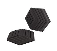 Elgato Wave Panels Extension Set, 2 Panneaux de Traitement Acoustique, Mousse Double Densité, Système Exclusif de Cadres EasyClick, Format Modulable, Montage et Démontage Faciles 10AAK9901 Noir
