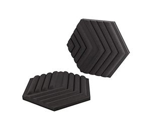 Elgato Wave Panels Extension Set, 2 Panneaux de Traitement Acoustique, Mousse Double Densité, Système Exclusif de Cadres EasyClick, Format Modulable, Montage et Démontage Faciles 10AAK9901 Noir